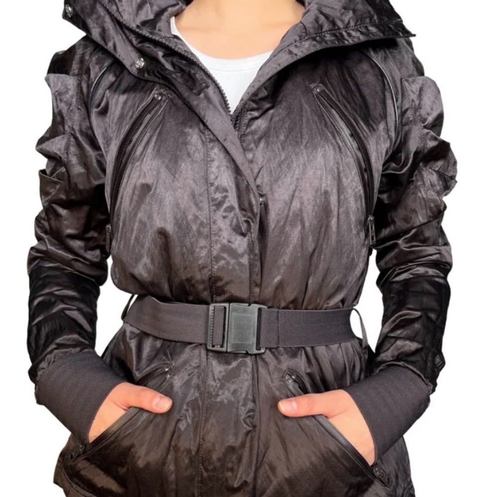 Stella McCartney/Adidas Glossy Black Jacket